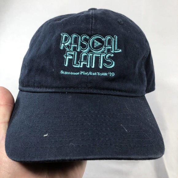 Rascal Flatts Summer Playlist Tour 2019 Adjustable Strapback Baseball Hat OSFM - Picture 13 of 13